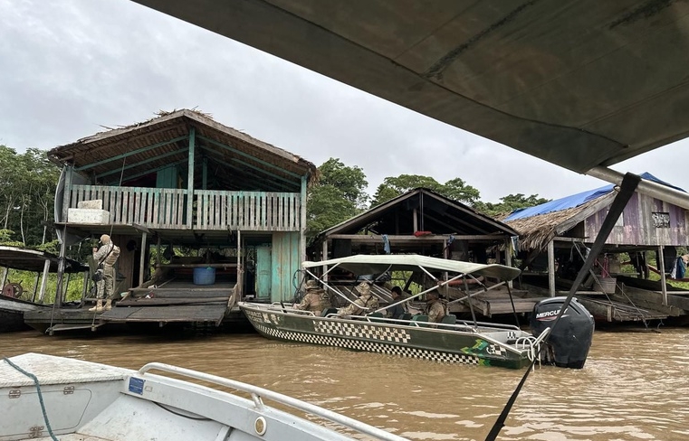 LEVIATÃ II: PF e IBAMA deflagram Operação contra garimpo ilegal no Rio Madeira