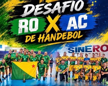 HANDEBOL: Rondônia disputa 12º Desafio contra o Acre no dia 26 de setembro