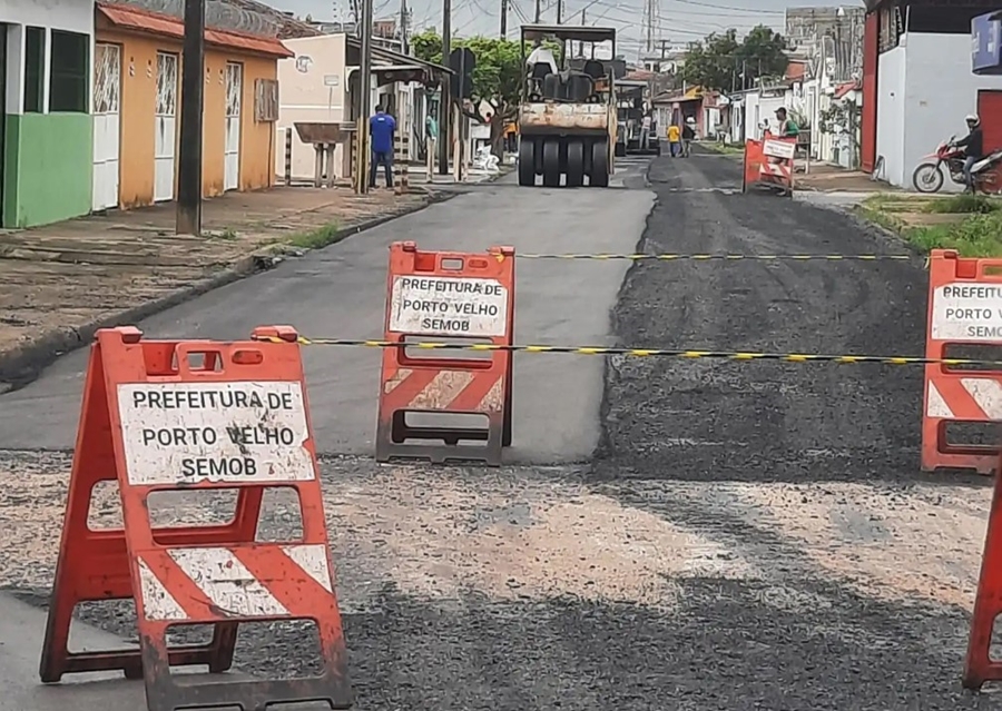 JÚNIOR QUEIROZ: Recapeamento é realizado no Bairro Nova Floresta após solicitação de vereador