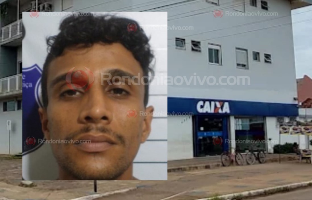 DOCUMENTO FALSO: Foragido é levado para a PF após tentar aplicar golpe na agência da Caixa