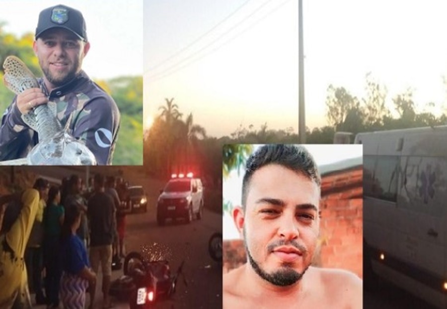 TRÁGICO: Dois homens morrem após batida entre motocicletas