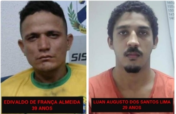 PRESOS: Foragidos da penitenciária de Várzea Grande são recapturados em cidade de RO