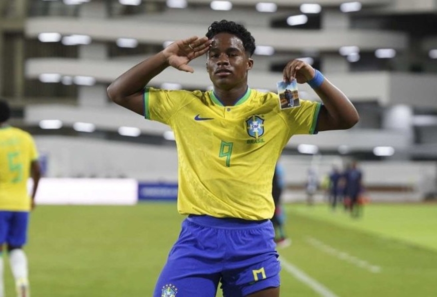 FUTEBOL: Família de Endrick sofre racismo após jogo do pré-olímpico