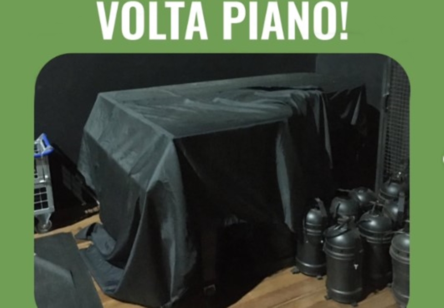 SINFONIA FECHADA: Estudantes criam vakinha para recuperar piano de cauda abandonado