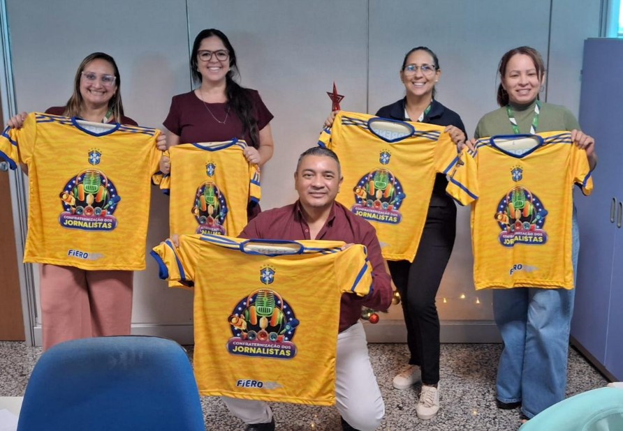 É NESTE SÁBADO: União dos jornalistas realiza último um pit stop para entrega das camisas