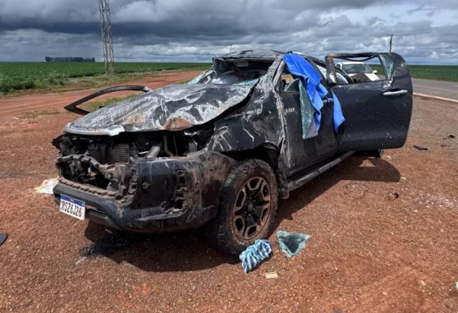 CAPOTAMENTO NA 364: Família de Rondônia que saiu do Paraná sofre grave acidente e seis ficam feridos