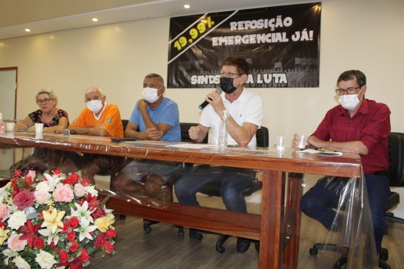 REPOSIÇÃO SALARIAL: Sindsef realiza reunião com a base para tratar sobre greve geral 