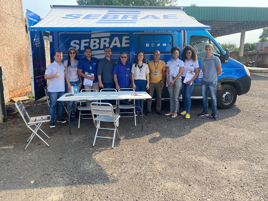 EM CACOAL: Sebrae está realizando a ação Sua Empresa no Mapa