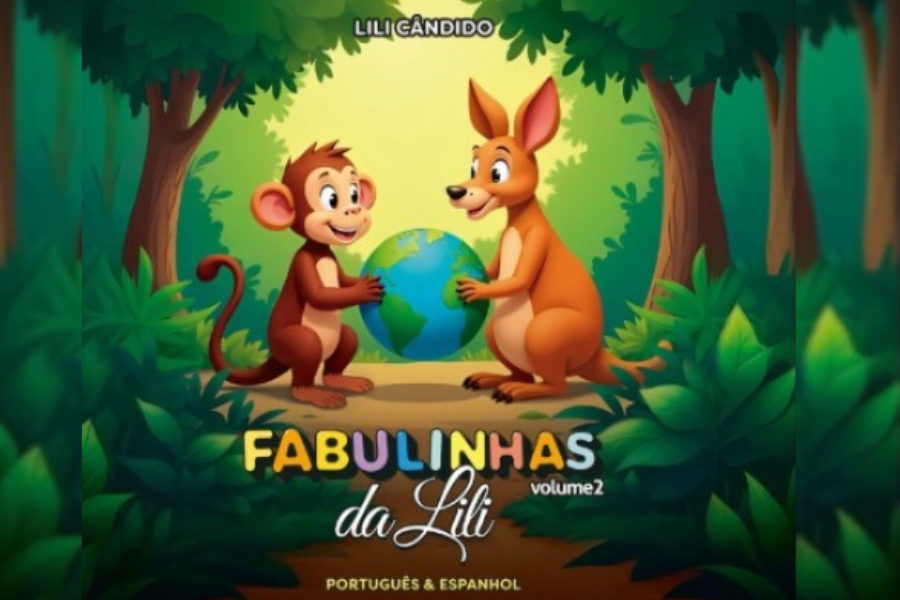 EM CACOAL: Escritora Lili Cândido lança coleção bilíngue 'Fabulinhas da Lili'
