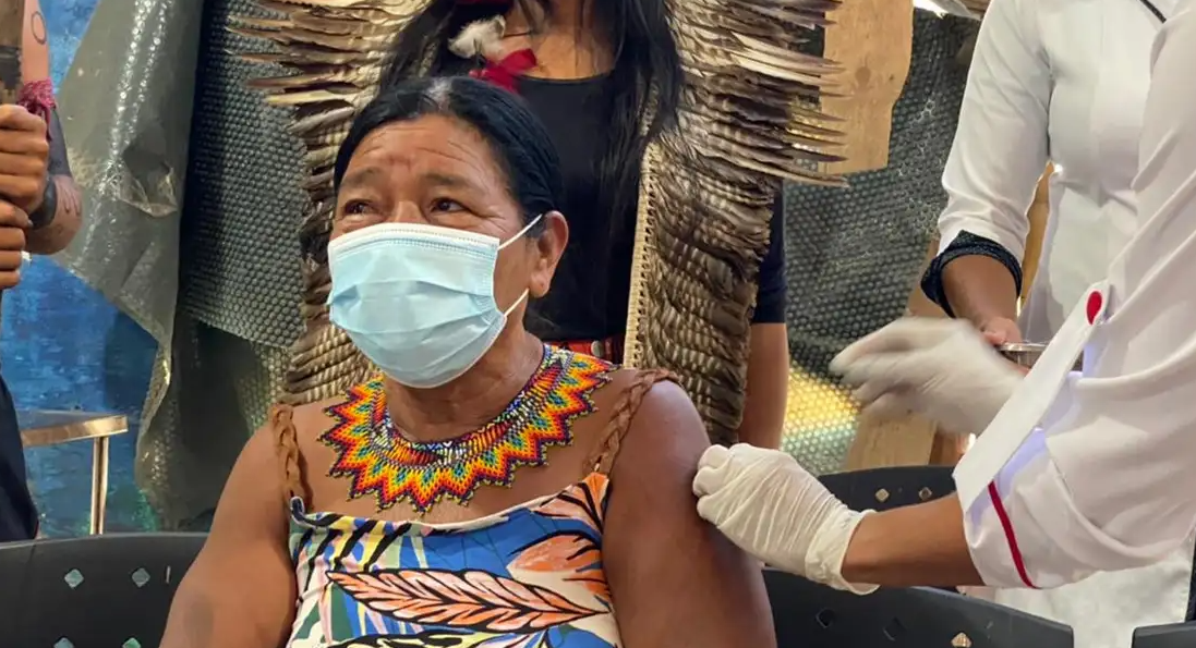 ALDEIAS: Ministério da Saúde quer vacinar 130 mil indígenas até 12 de maio