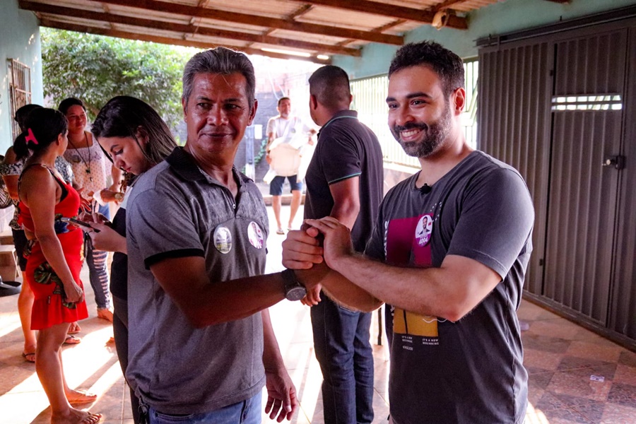VISITAS: Vinicius Miguel cumpre agenda em bairros populares de Porto Velho