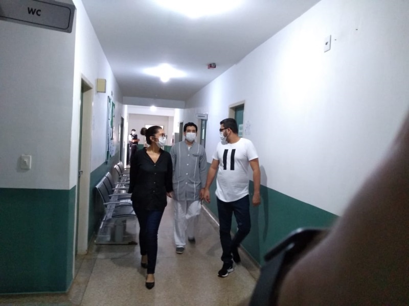 SÃO FRANCISCO DO GUAPORÉ: MP vistoria Hospital Regional para receber pacientes com covid-19