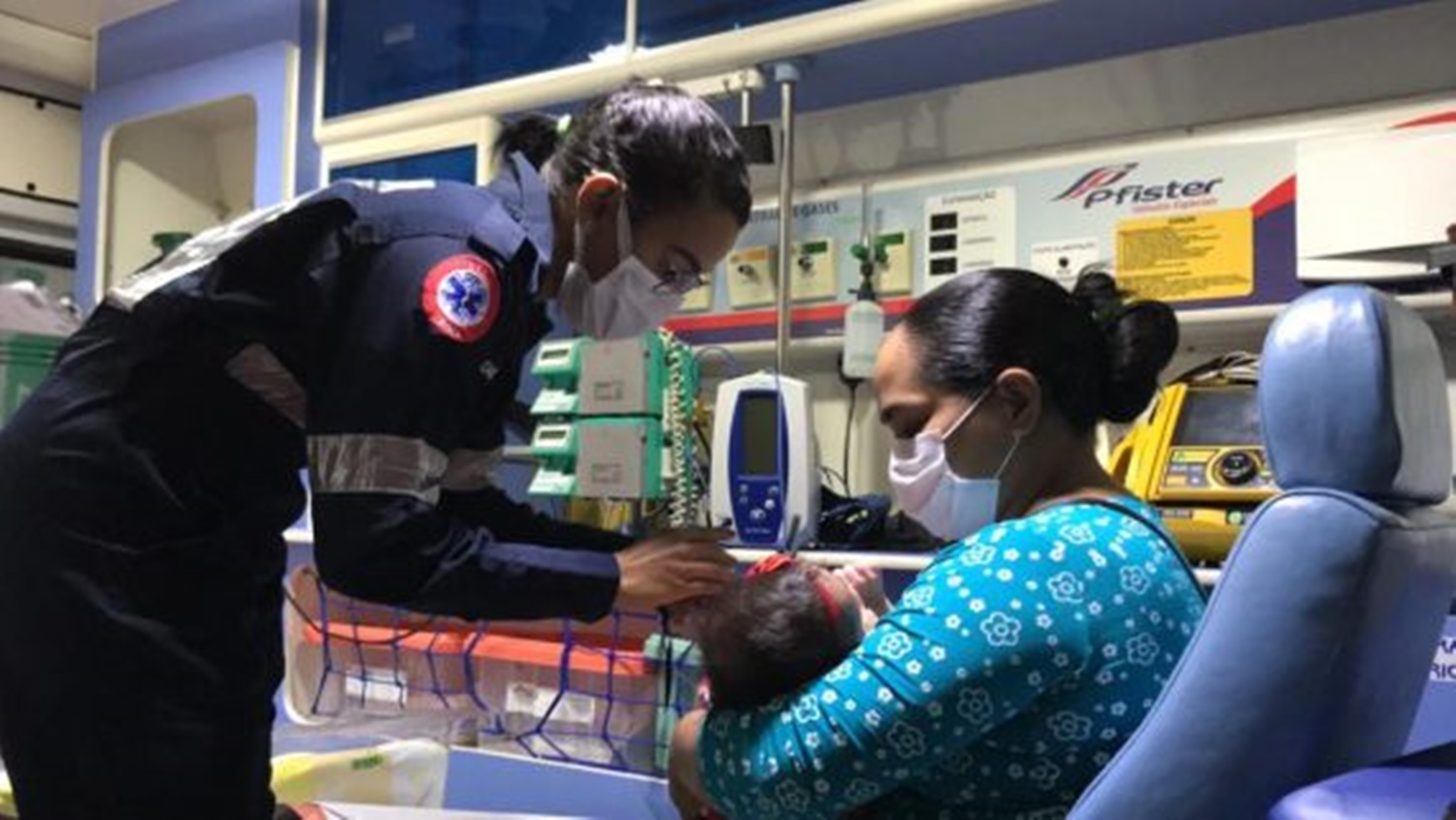 FINALMENTE: Bebê com necessidade de tratamento é transferida para Pernambuco