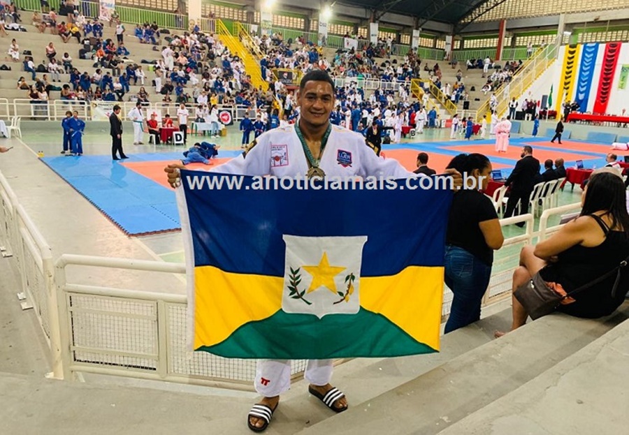 COMPETIÇÃO: Atleta jaruense Geraldo Félix é campeão brasileiro e panamericano de Judô