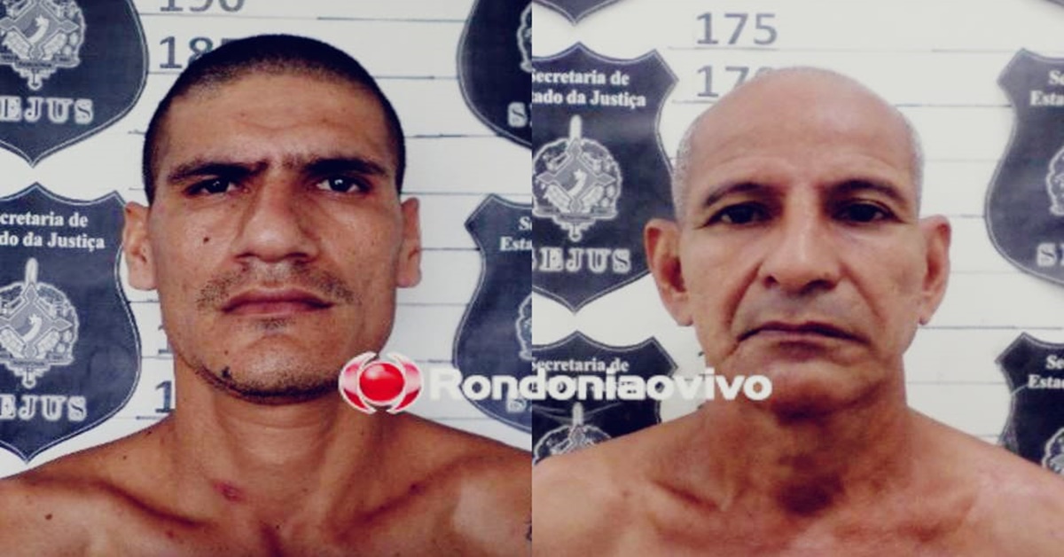 RECAPTURADOS: Polícia Penal prende mais dois foragidos após abordagens na capital