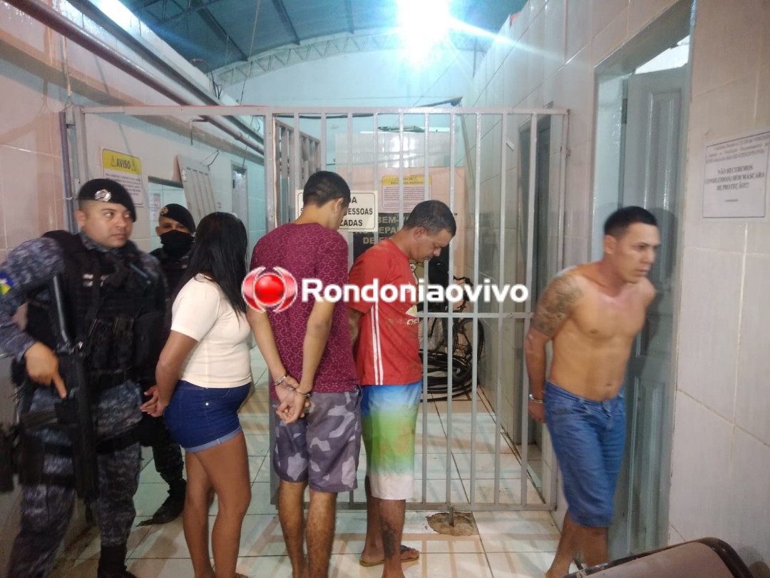 CRIMINOSOS: Bando armado que planejava matar policial penal é preso em flagrante