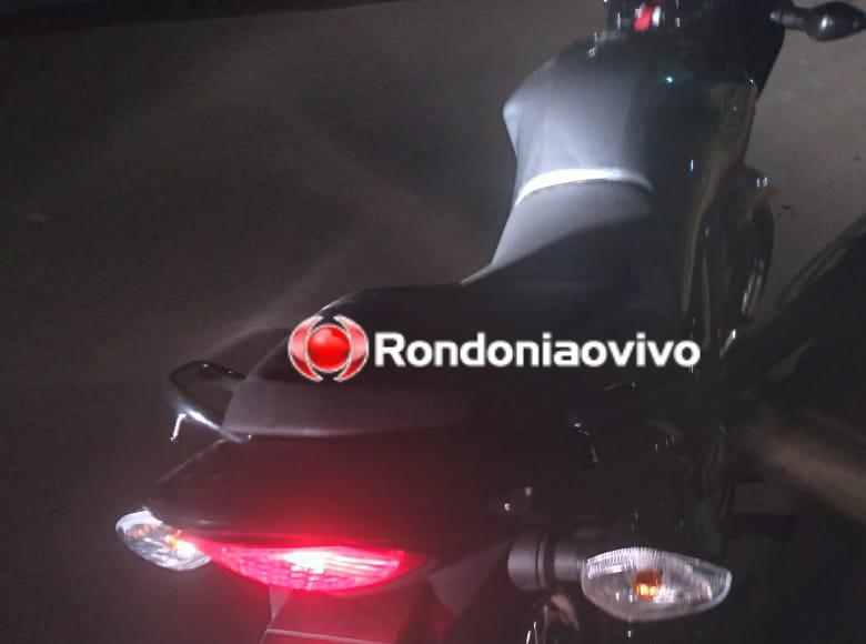 APÓS ASSALTO: Polícia Militar recupera moto que tinha acabado de ser roubada por dupla armada