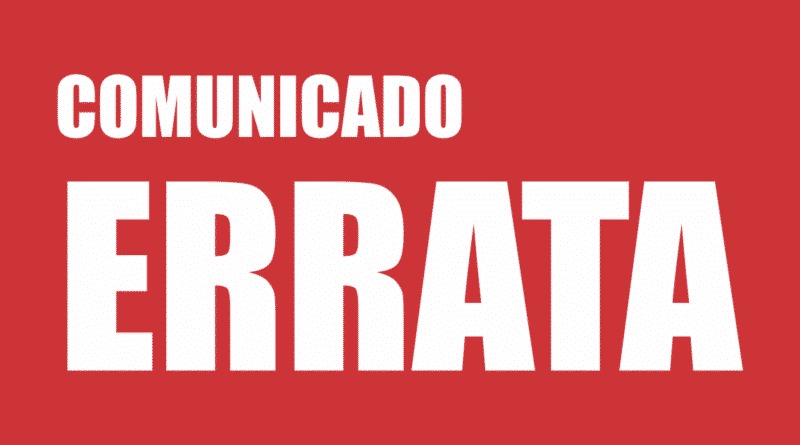 ERRAMOS: Substituição de foto em matéria 