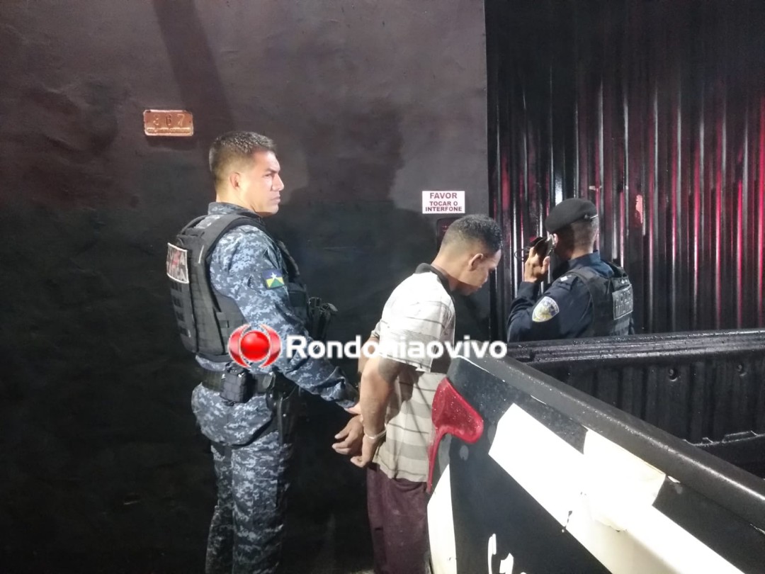 CERCO: PM faz buscas na mata e prende criminoso que realizou roubo em chácara