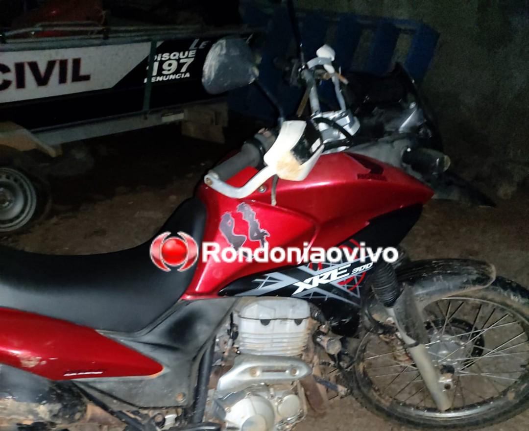 CAIU: Assaltante rouba moto na BR-364 e é preso em ação rápida da polícia