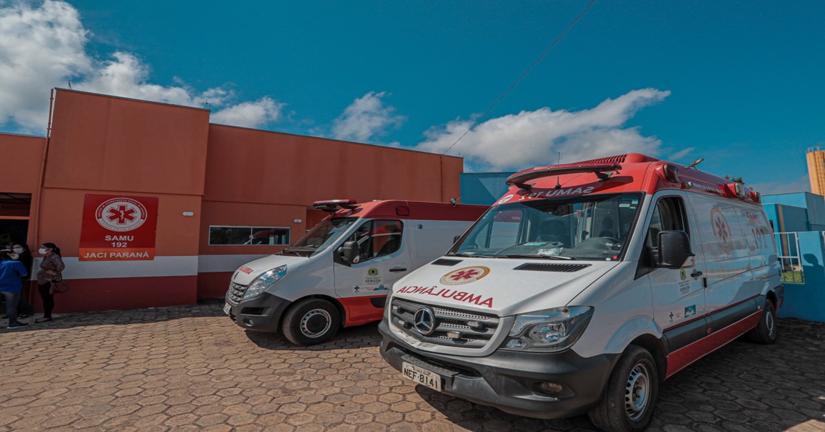 SEM MANUTENÇÃO: Samu possui apenas duas ambulâncias para atender os moradores de Porto Velho