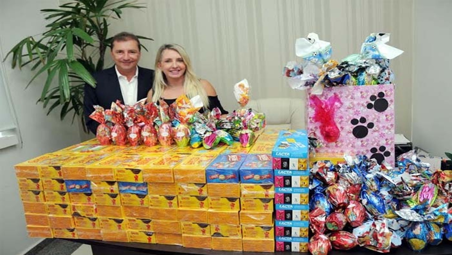 PÁSCOA SOLIDÁRIA: Hildon Chaves fará sorteio de iPhone 13 para quem doar caixa de chocolate