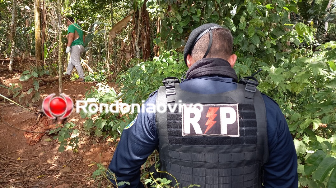 BÁRBARO: Homem enrolado em lençol foi morto com tiro na cabeça e desovado em mata