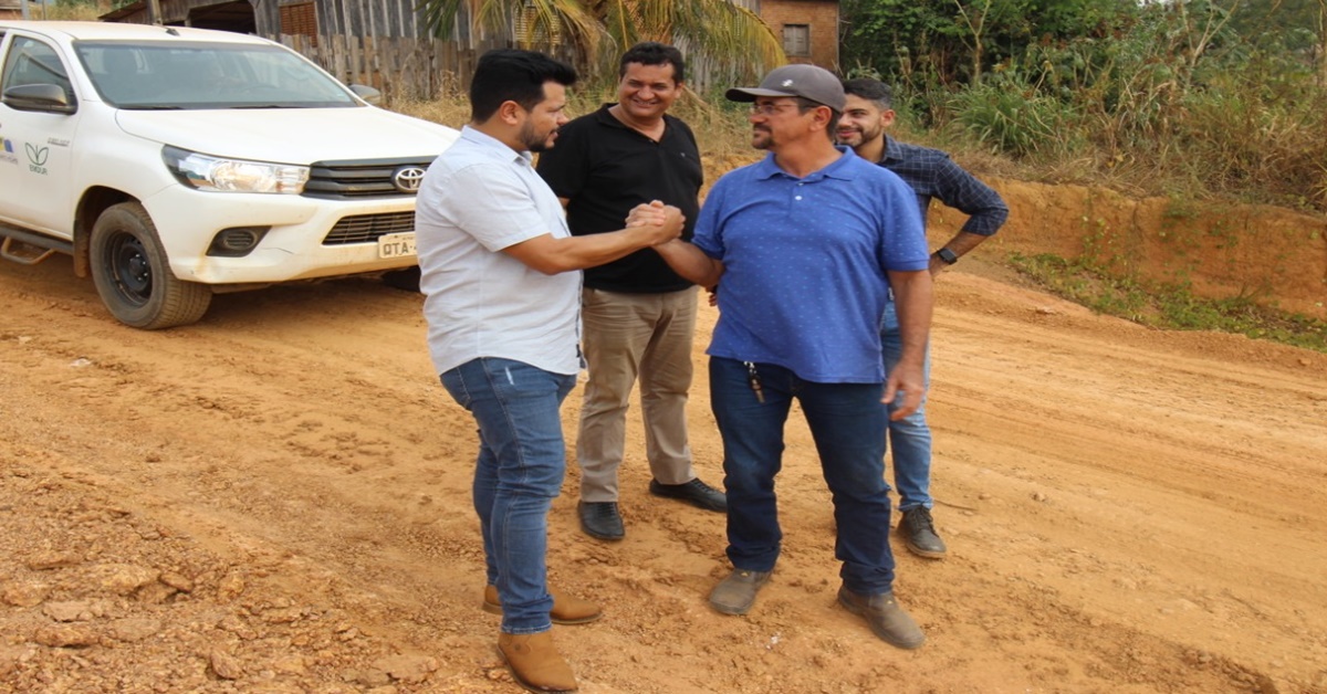 DEPUTADO: Marcelo Cruz solicita pavimentação das ruas do Distrito de União Bandeirantes