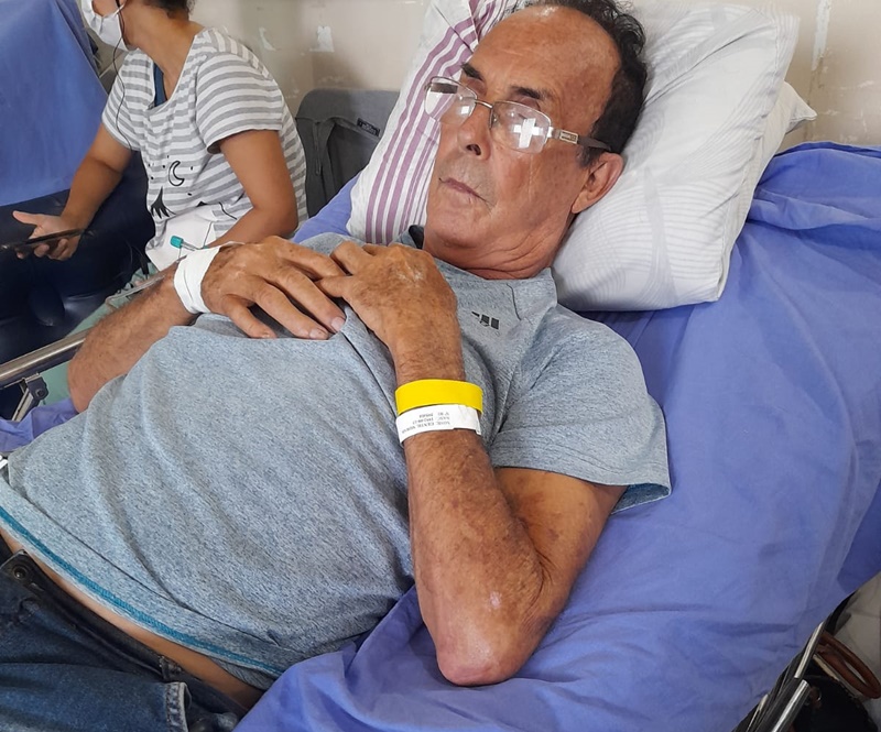 DENÚNCIA: Paciente internado há um mês sofre com descaso em Porto Velho