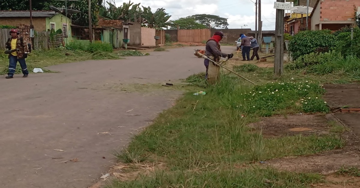 EDWILSON NEGREIROS: Vereador solicita e Prefeitura faz mutirão de limpeza no São Francisco