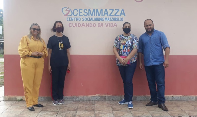 VEREADORA: Márcia Socorristas Animais visita Centro Social Madre Mazzarello (Cesmmazza)