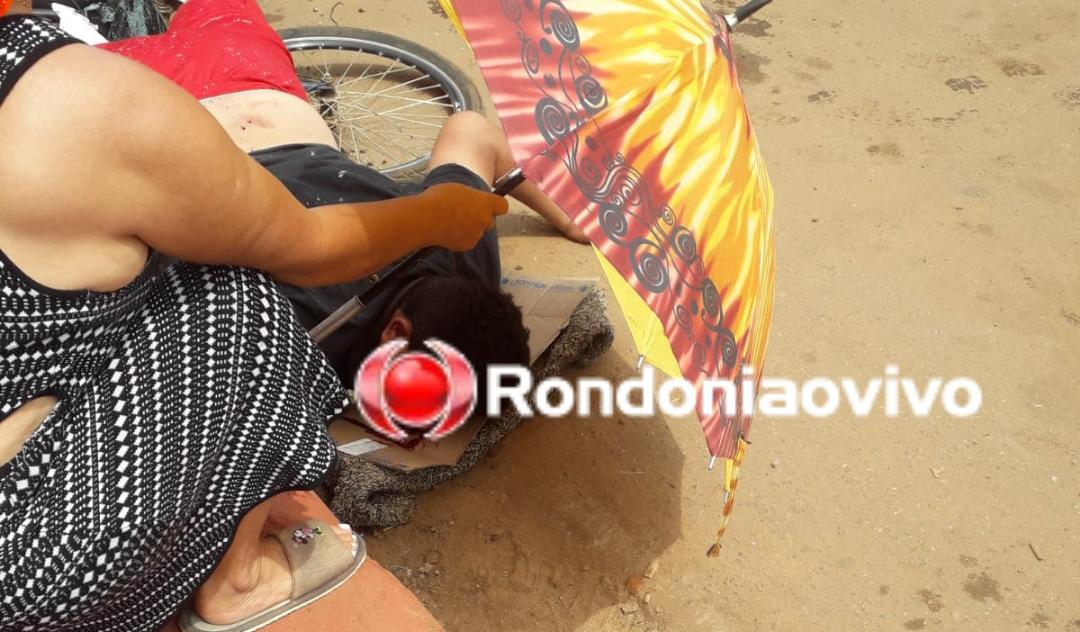 LIVRAMENTO: Ciclista atingido por carro que capotou será submetido a cirurgia