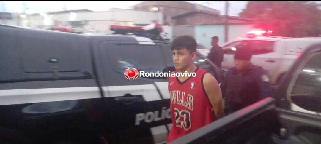 JUNTOS NO CRIME: Casal armado com pistola é preso com moto e carro roubados na zona Leste