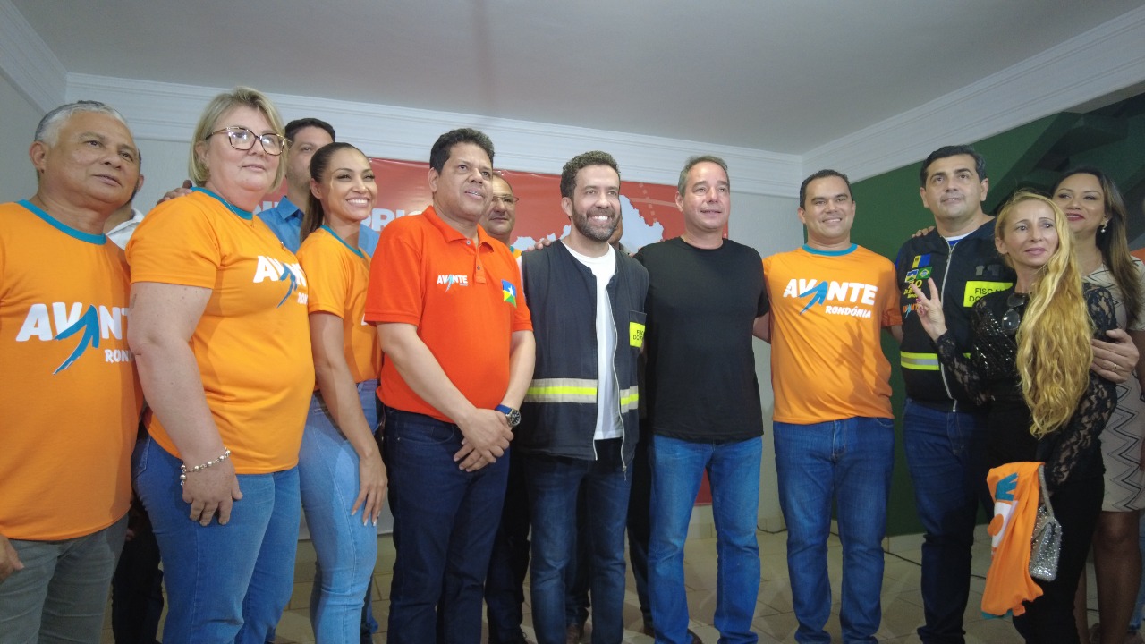AVANTE: Breno Mendes recebe André Janones em RO e lança pré-candidatura