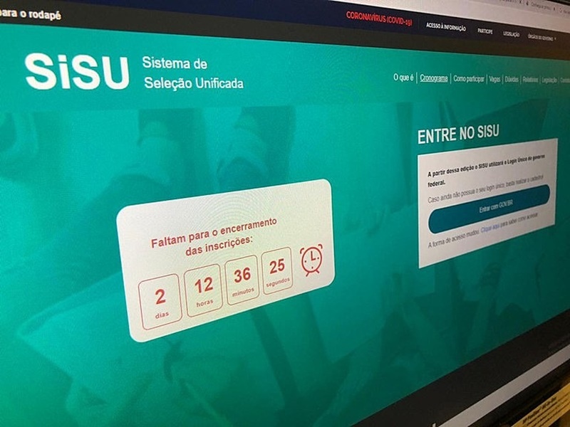FACULDADE: Periódo de inscrições para o Sisu começa a partir desta terça-feira (28)