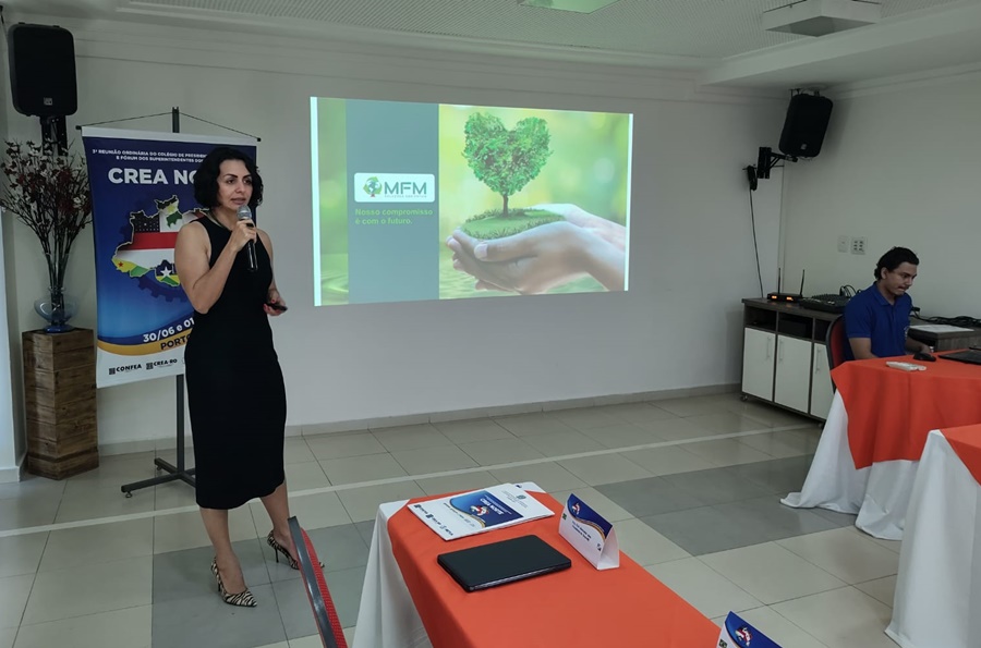 SANEAMENTO: MFM realiza palestra em Reunião do CREA Norte 