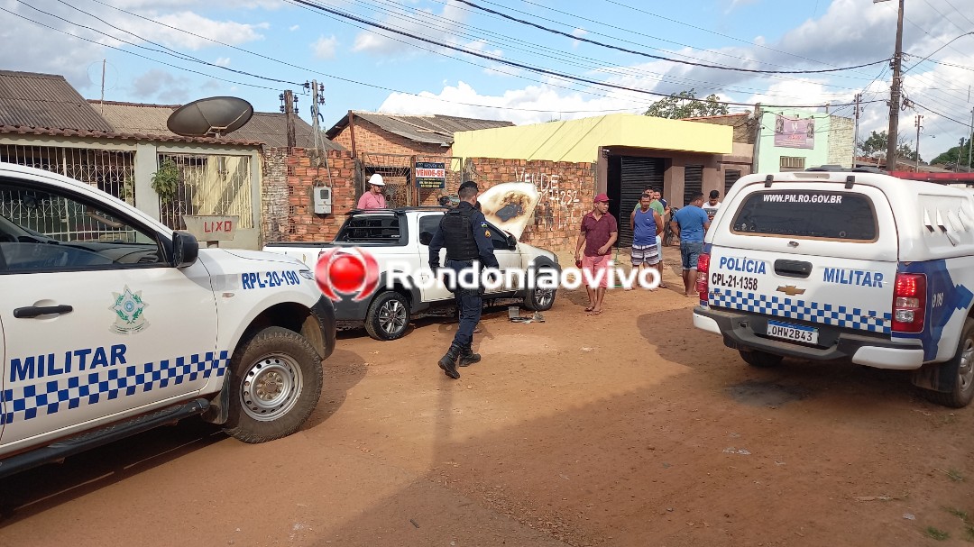 VÍDEO: Empresário tem carro incendiado por criminosos na zona Leste
