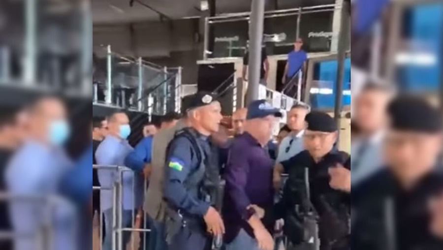DE NOVO: Após confusão, Geraldo da Rondônia é retirado de evento pela PM