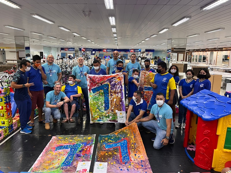 SOCIAL: Grupo Gazin realiza a tradicional campanha Pintando o 7 para as Apaes