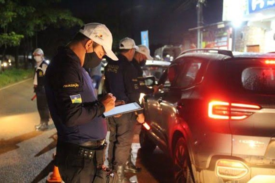 OPERAÇÃO: Lei Seca multa 150 motoristas por embriaguez na direção em Rondônia