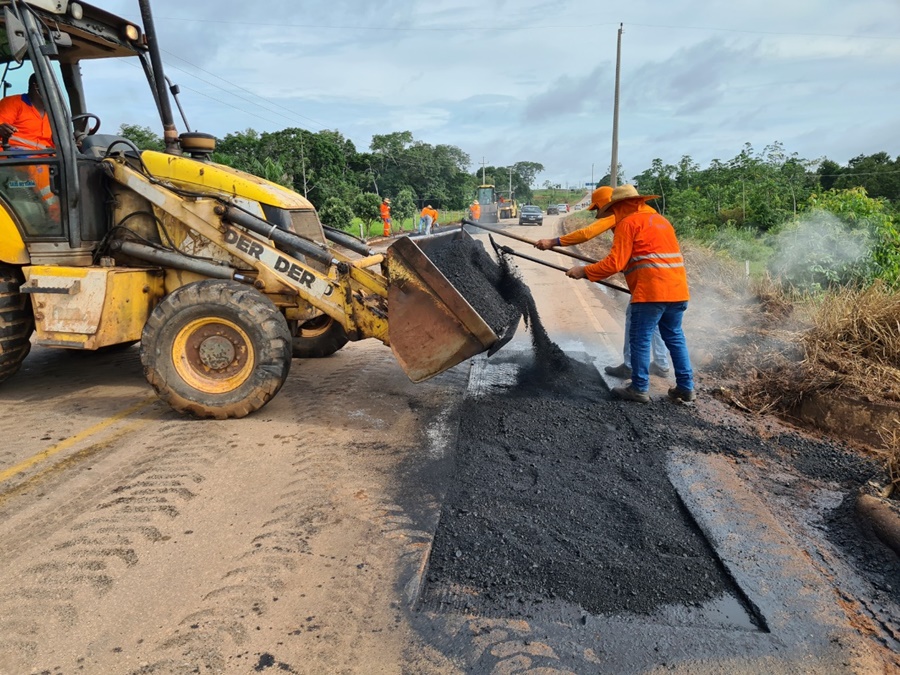 SEGURANÇA: Rodovias pavimentadas recebem manutenção e recuperação