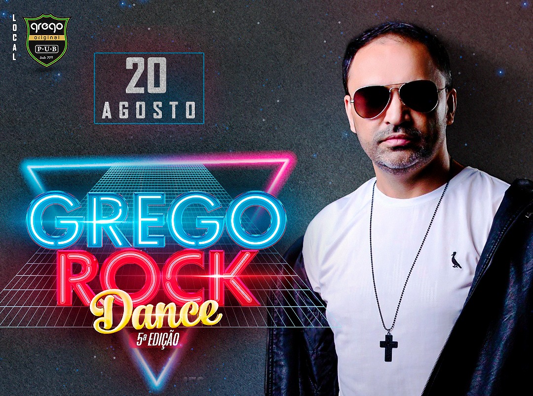 Confira os sorteados para o Grego Rock Dance, a festa flashback com DJ Kaú Gomes