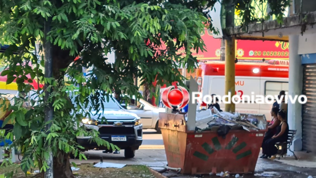 PELAS COSTAS: Homem é esfaqueado de forma traiçoeira na 'praça do Baú' em Porto Velho