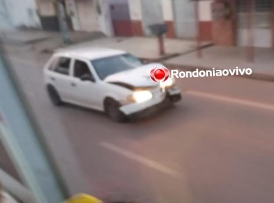 ESTADO GRAVE: Veja momento em que motorista foge após atropelar motociclista 