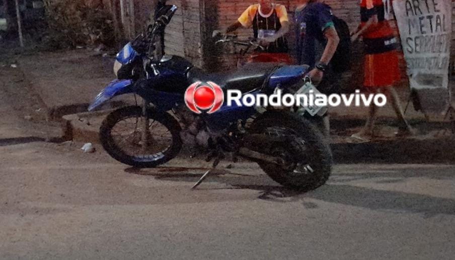 COLISÃO: Motociclista sofre corte na cabeça após acidente na zona Sul 