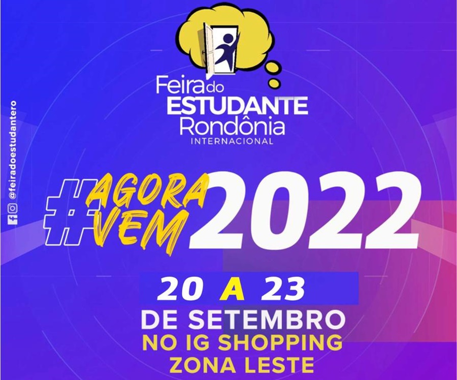 PARTICIPE: Feira do Estudante no IG Shopping – Zona Leste com inscrição gratuita