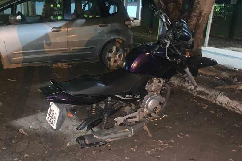 INSEGURANÇA: Acadêmico deixa moto no estacionamento da Unir e encontra veículo 'depenado'