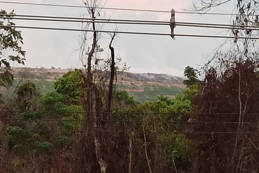 VILA PRINCESA: Fogo colocado no lixão de Porto Velho  revolta moradores