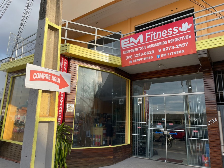 SEGURANÇA: O melhor em equipamentos e acessórios esportivos é na EM Fitness