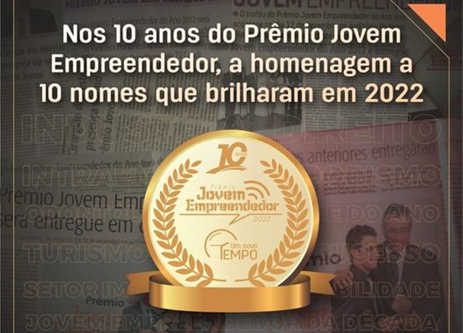RECONHECIMENTO: Em edição histórica, Prêmio Jovem Empreendedor tem 10 categorias